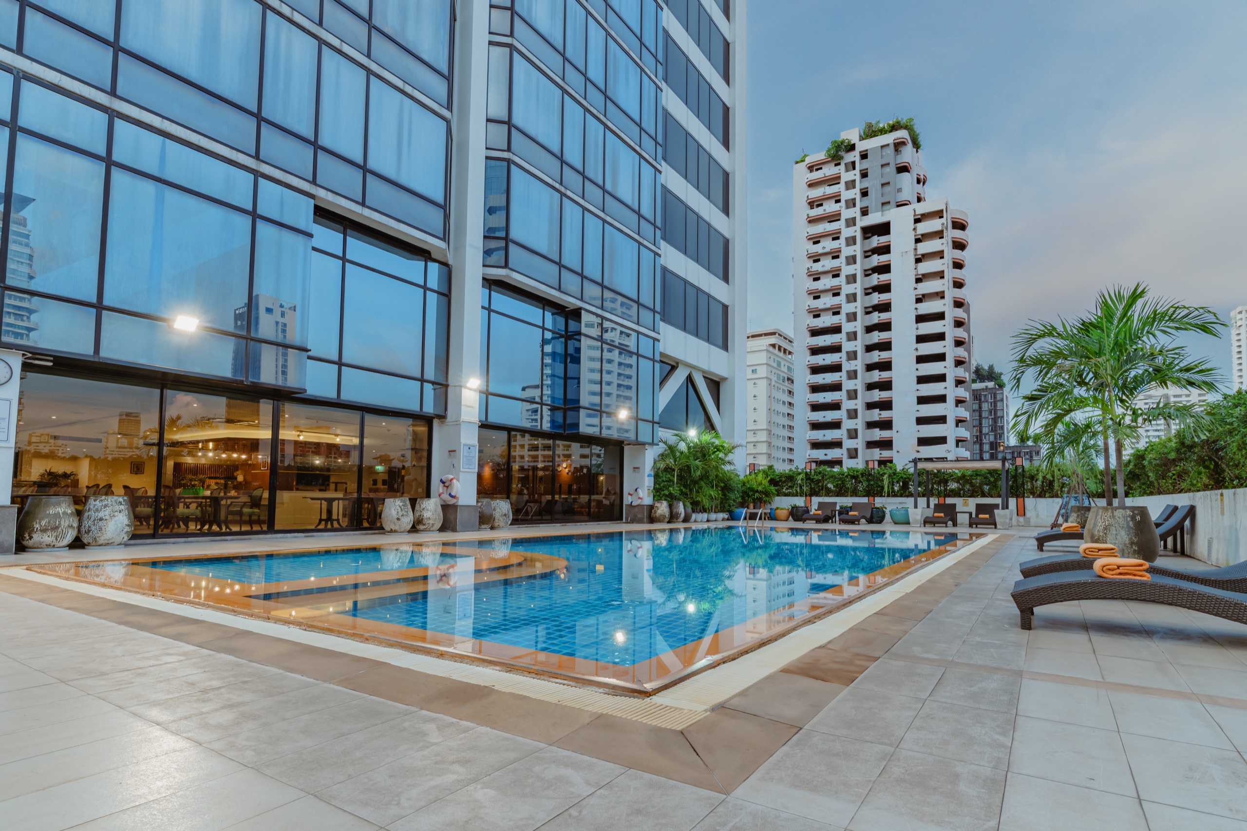 Outdoor Pool Deck